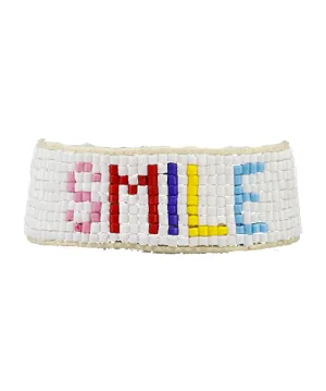 SMILE BEADED BRACELET