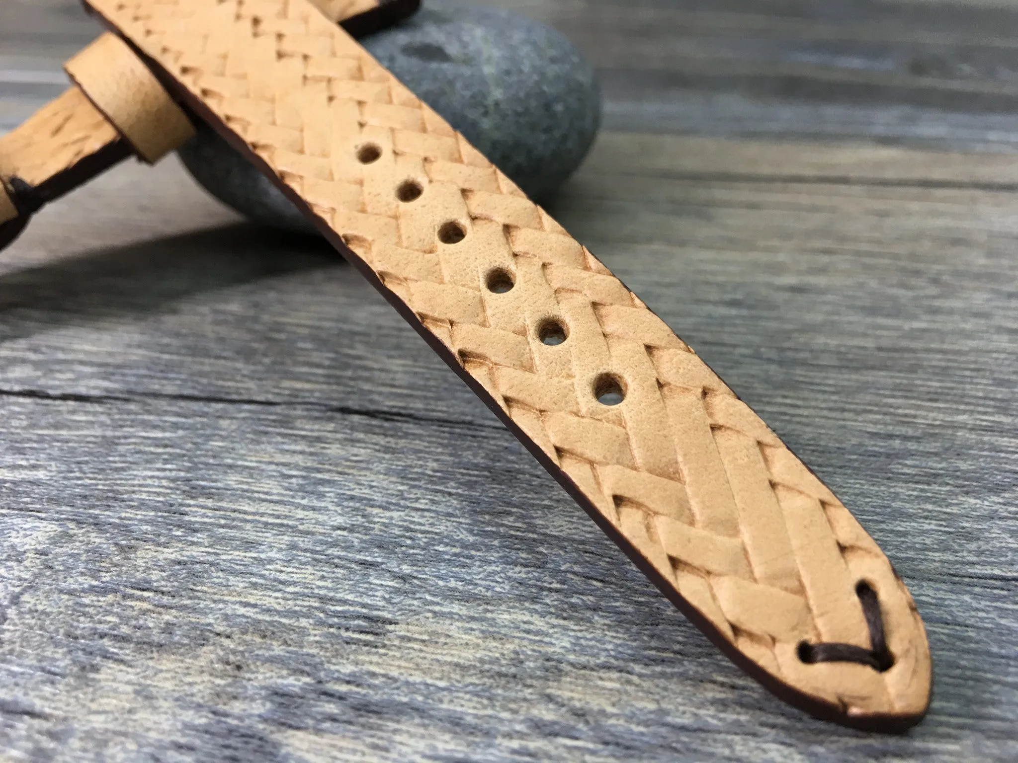 Special craving art Genuine Leather Strap 20mm, wristwatch band, Leather Watch Band 19mm 18mm, Christmas Gift Ideas for husband