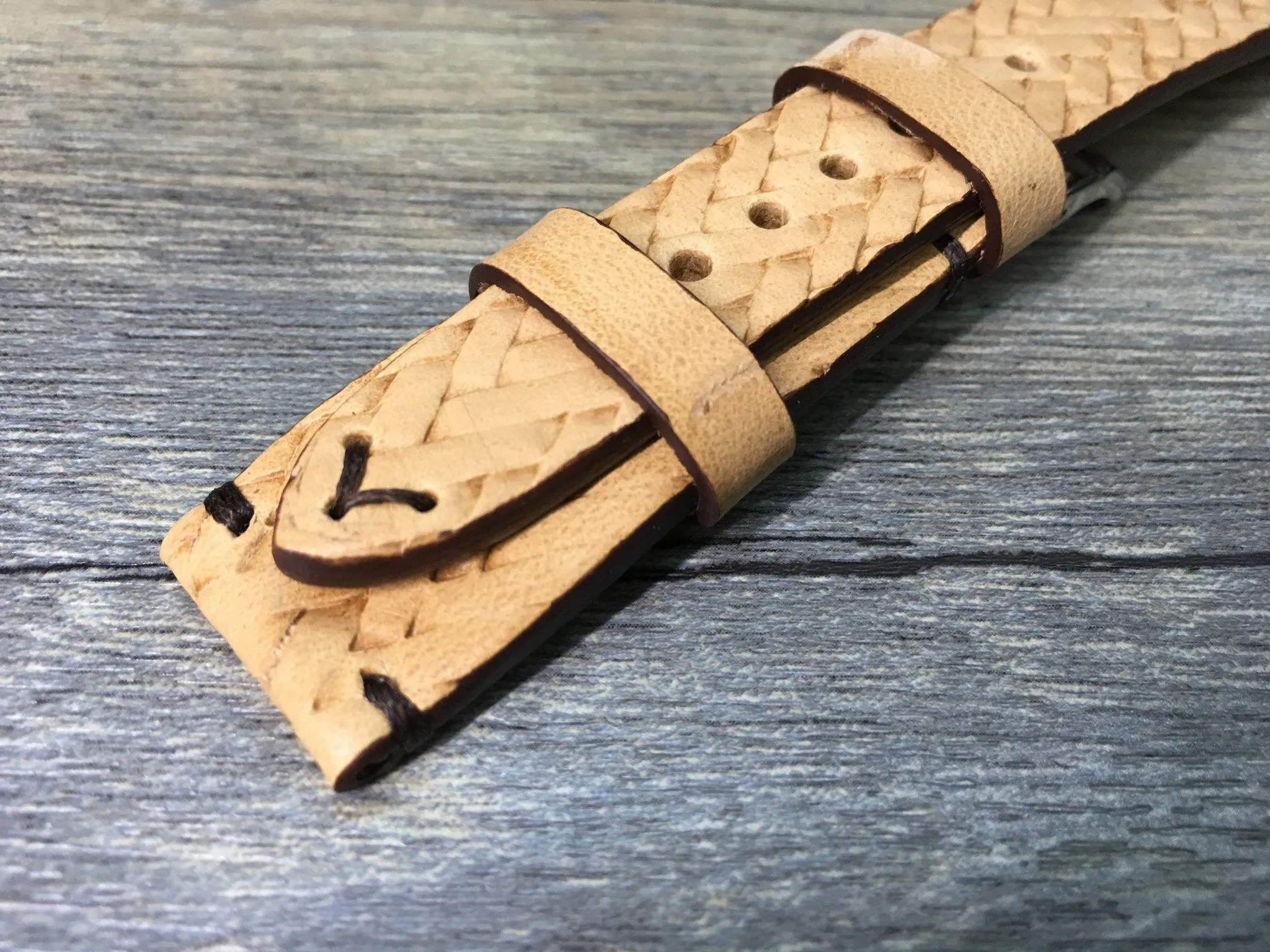 Special craving art Genuine Leather Strap 20mm, wristwatch band, Leather Watch Band 19mm 18mm, Christmas Gift Ideas for husband