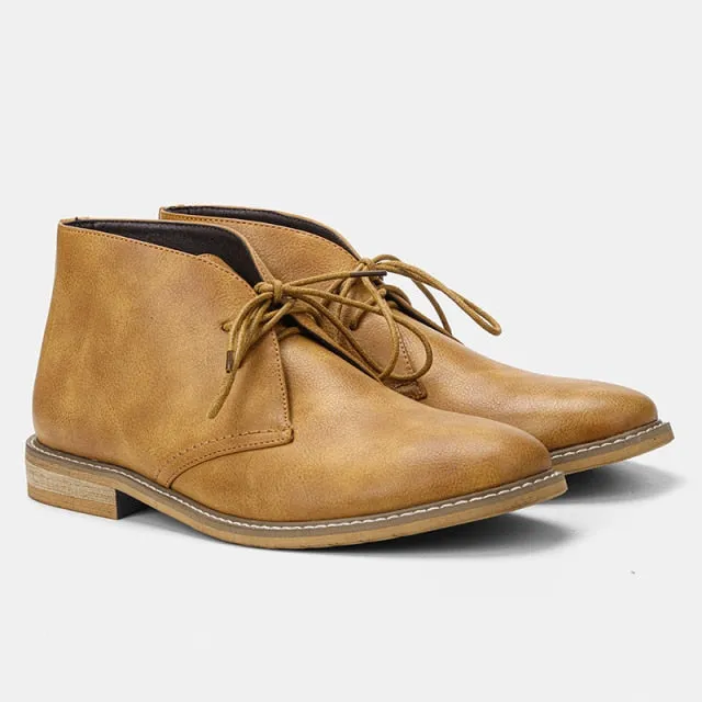 Suede Leather Ankle Boots