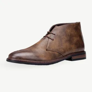 Suede Leather Ankle Boots