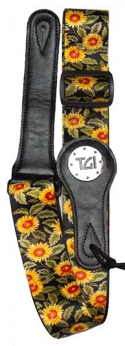 Sunflowers Guitar Strap - TGI