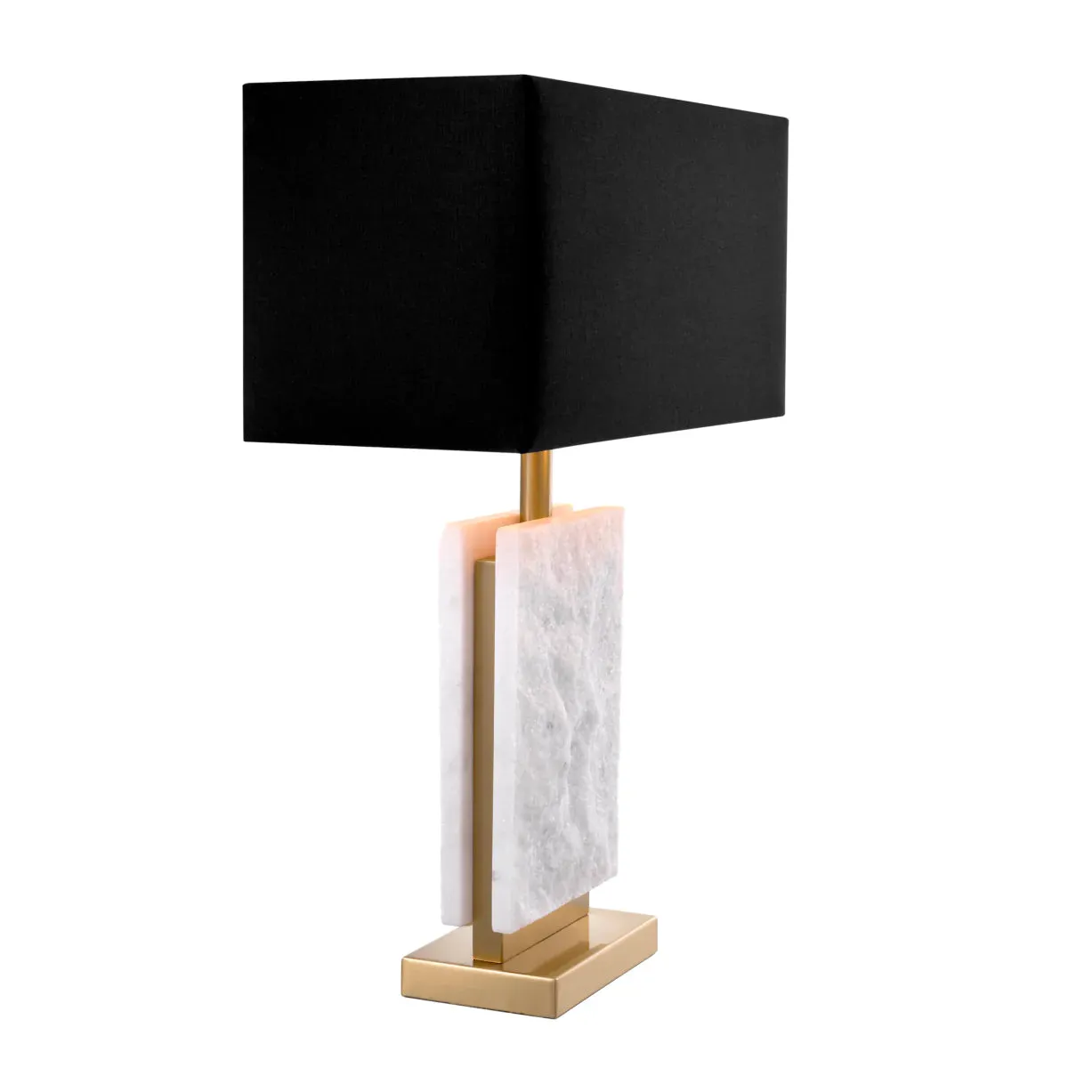 Table Lamp Charleston - Antique Brass Finish