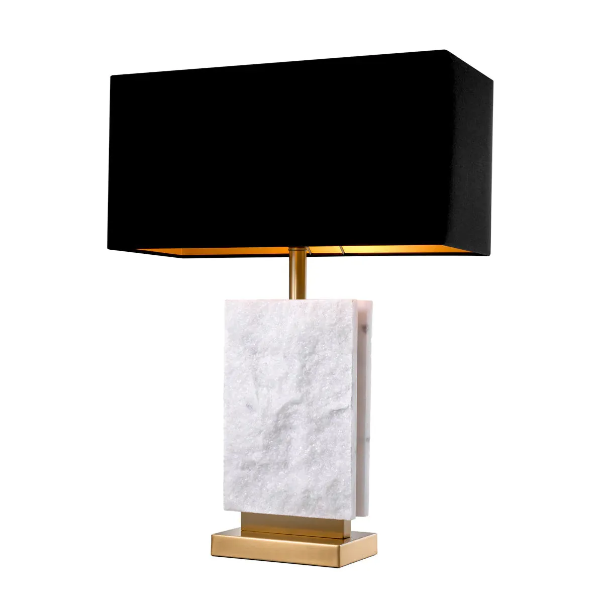 Table Lamp Charleston - Antique Brass Finish