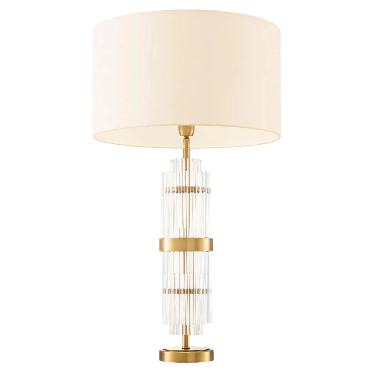Table Lamp East - Antique Brass Finish