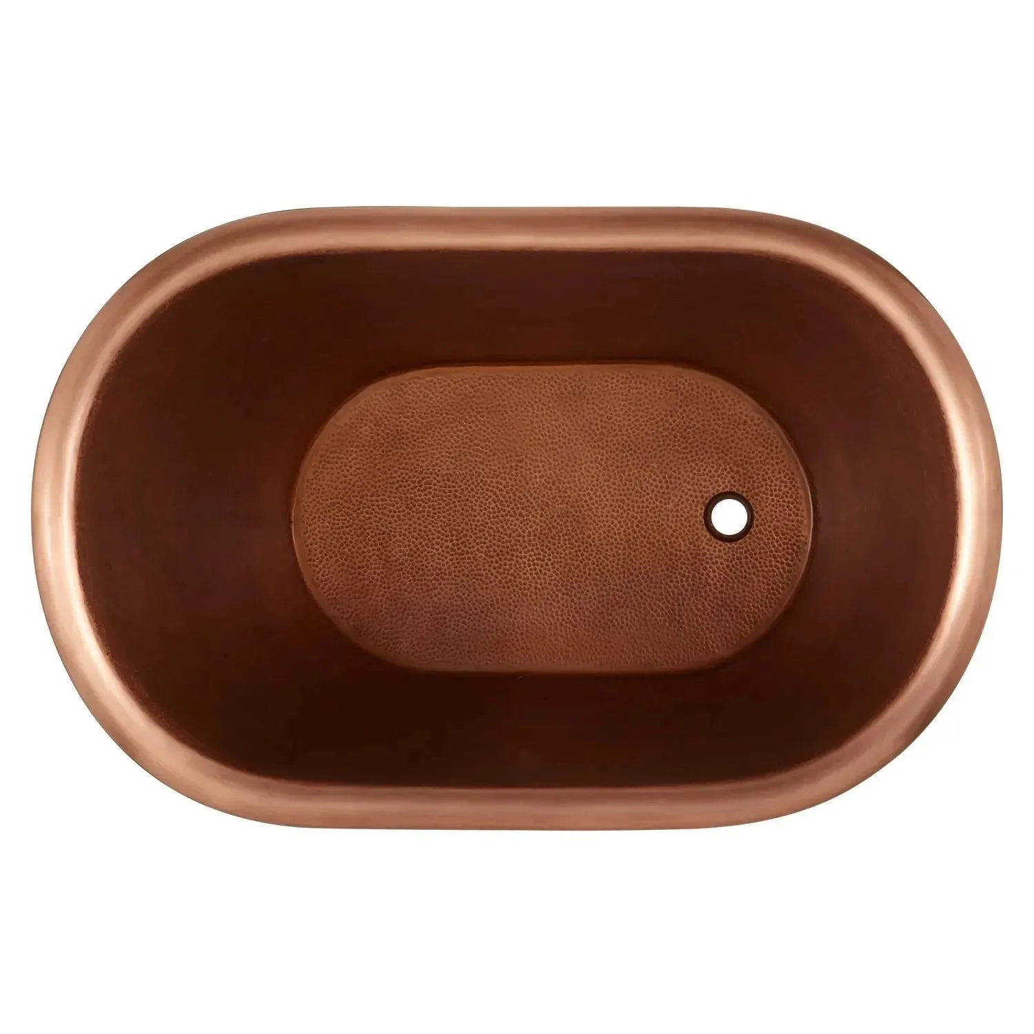 The Copper Bath Tub - Ahlia Hammered Slipper Clawfoot 1220mm -CB5050-D49