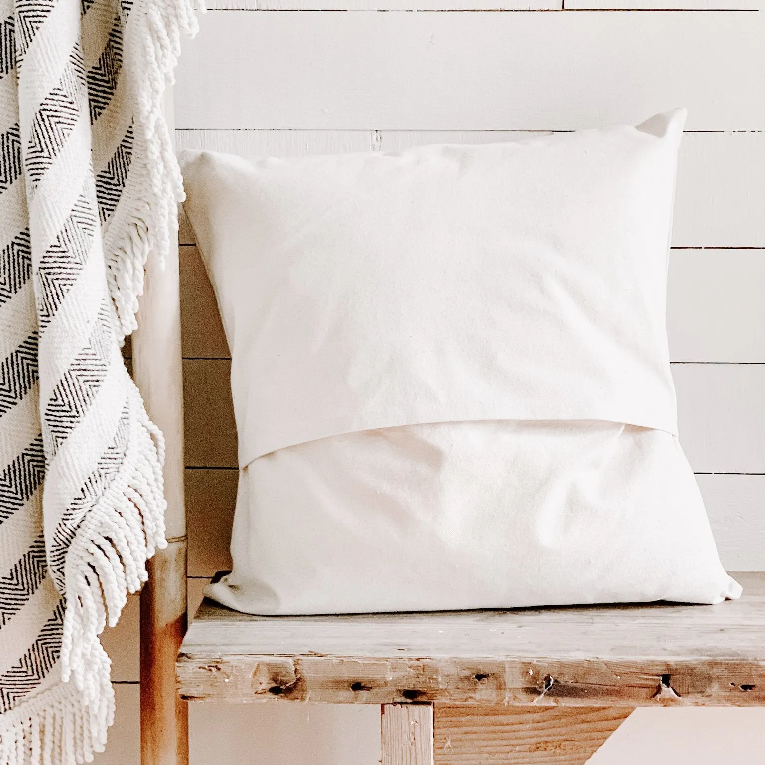 Tic Tac Toe Hearts - Valentine's Day Square Canvas Pillow