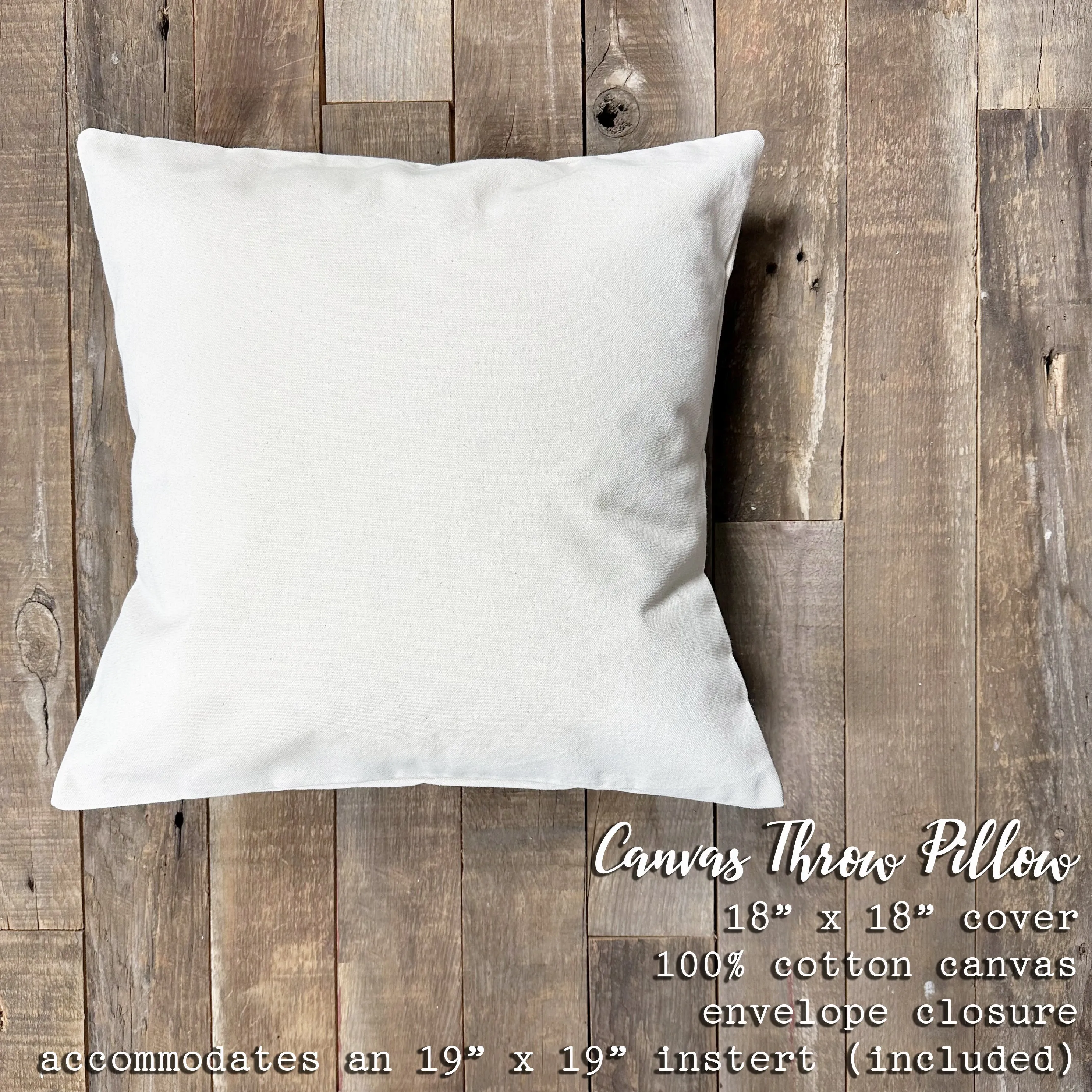Tic Tac Toe Hearts - Valentine's Day Square Canvas Pillow
