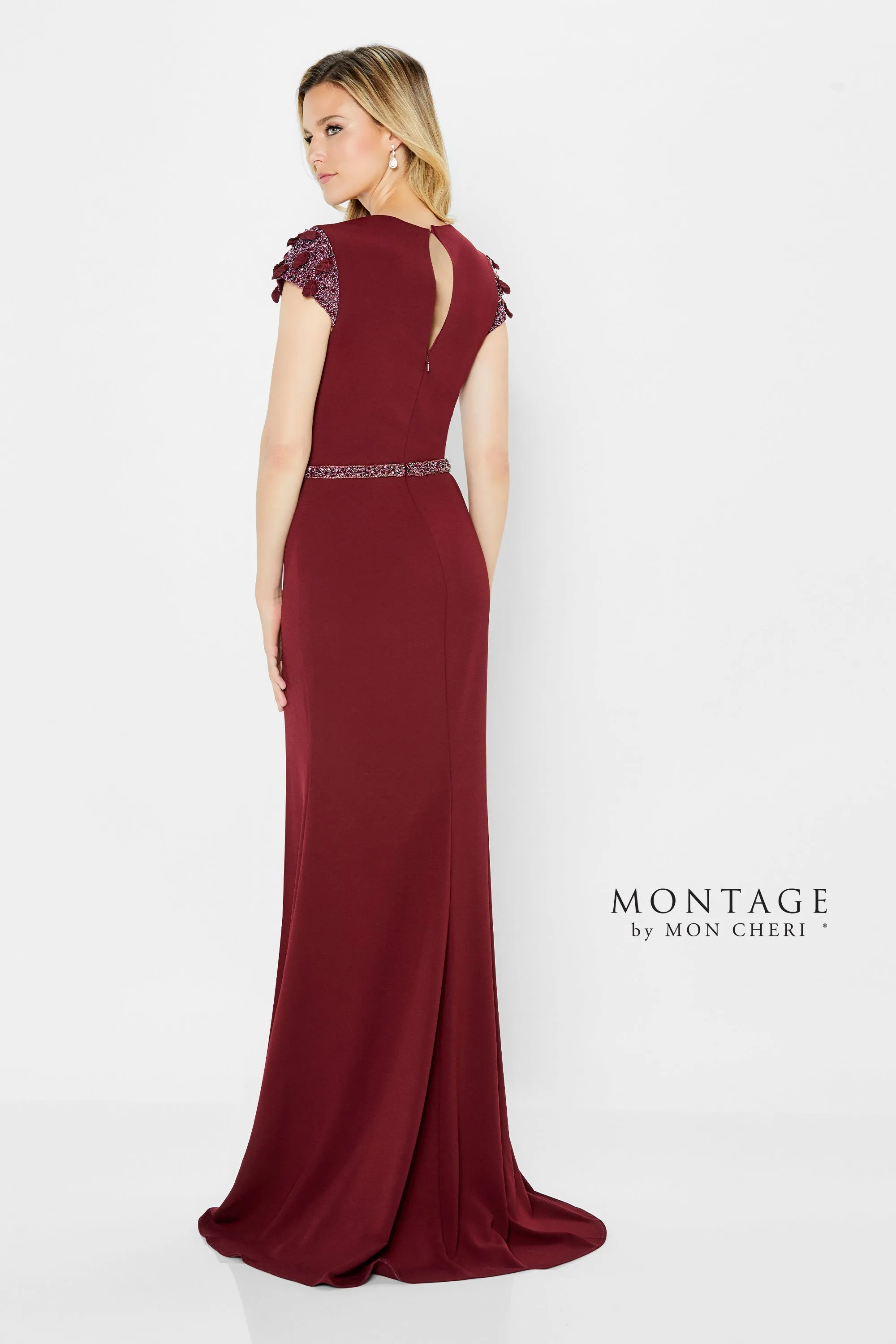 Timeless Ruched Bodice Fit and Flare Gown