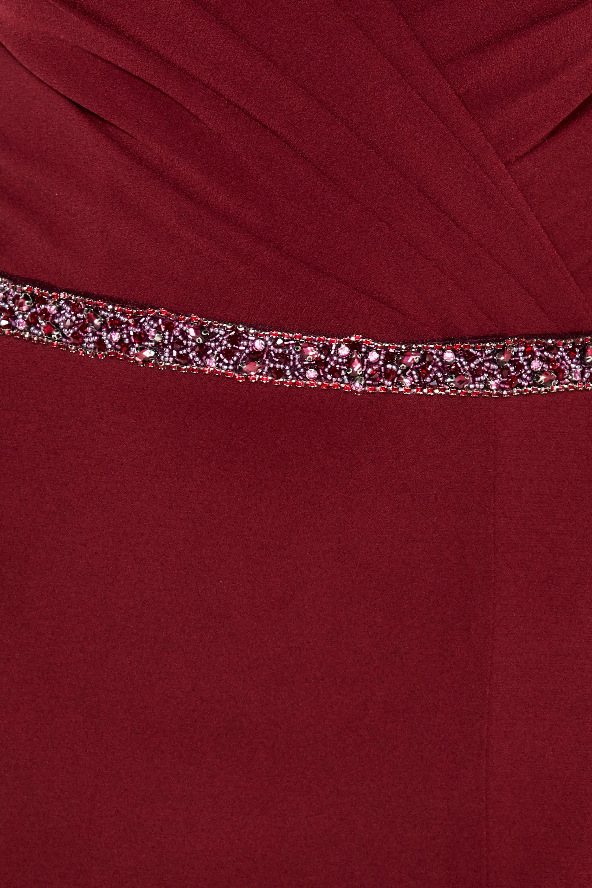Timeless Ruched Bodice Fit and Flare Gown