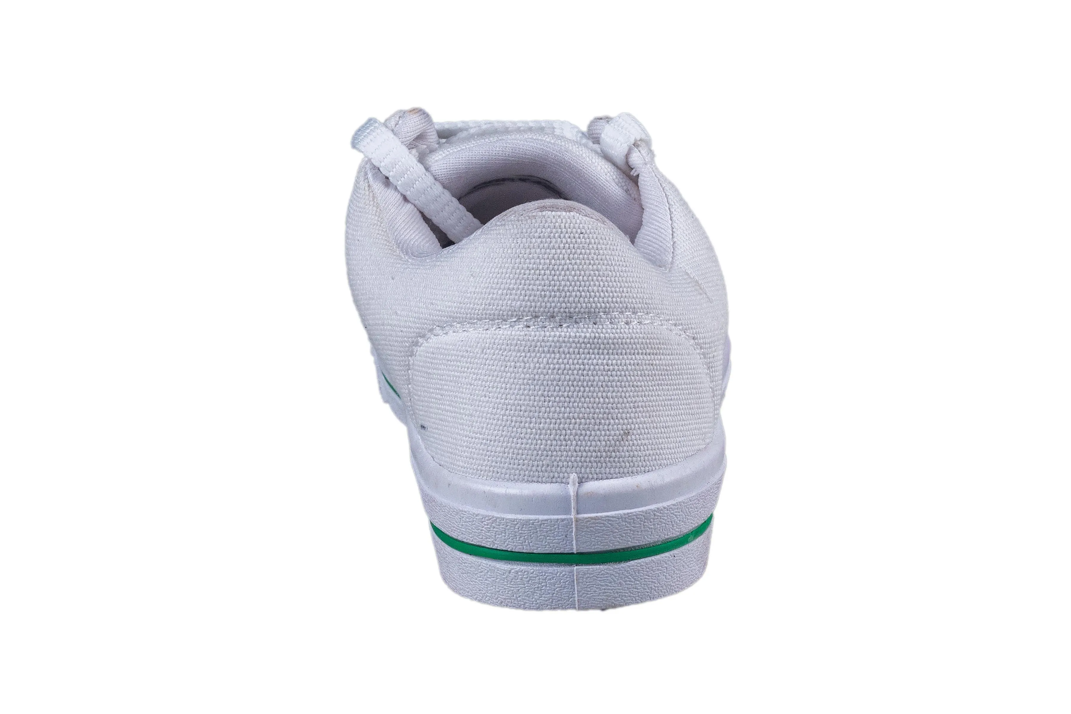 Titas Children White Canvas School Shoe (4 Years to 6 Years)(Sd 001)