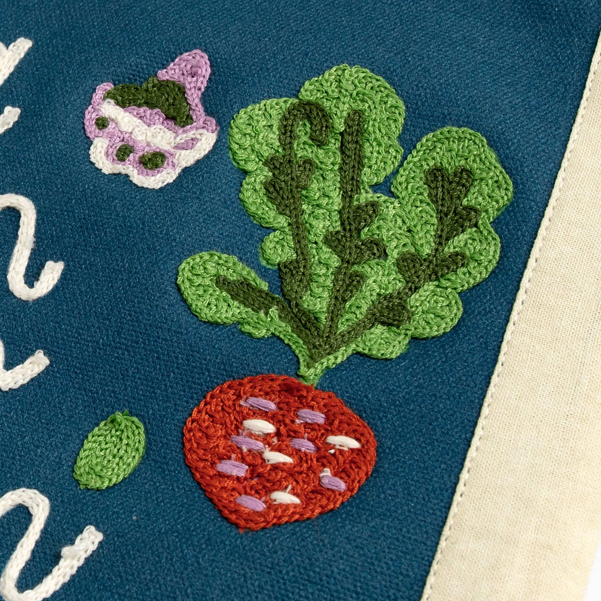 To Plant A Garden Embroidered Canvas Banner