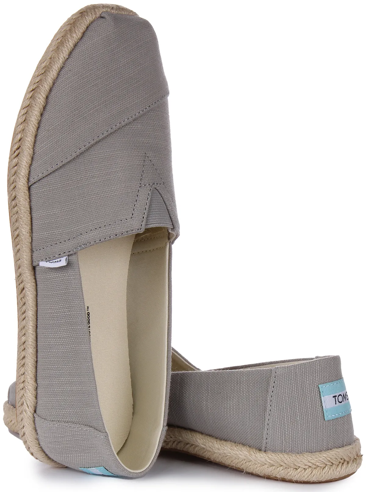Toms Alpargata Rope In Grey For Men