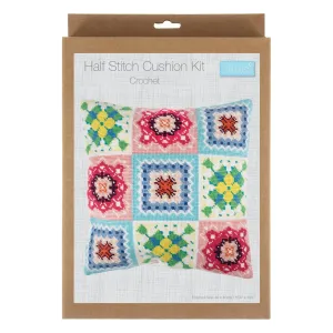 Trimits | Half Stitch Tapestry Kit | Cushion | Crochet