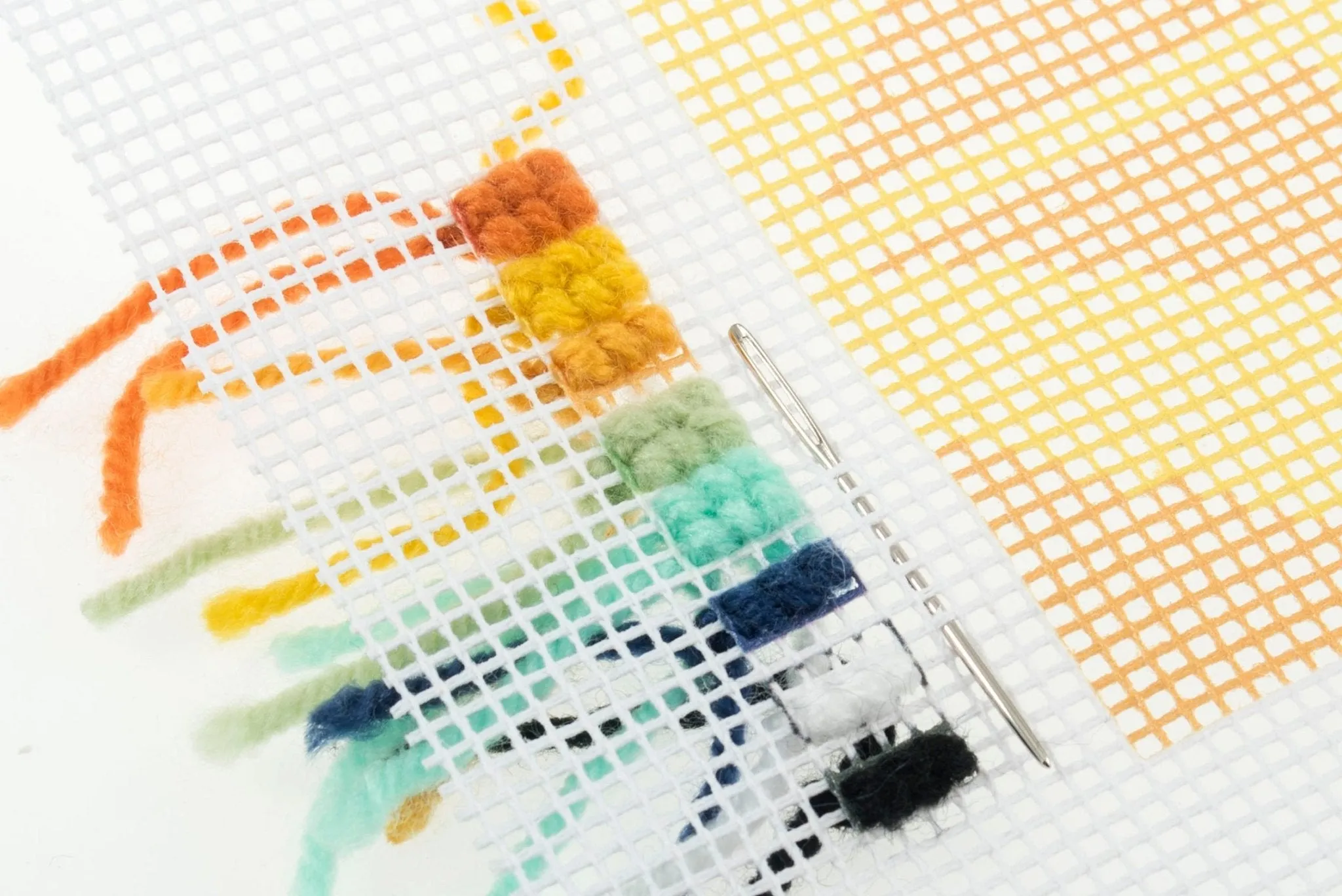 Trimits | Half Stitch Tapestry Kit | Cushion | Fox
