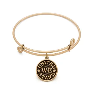 United We Stand, Bangle Antique Gold Color Finish