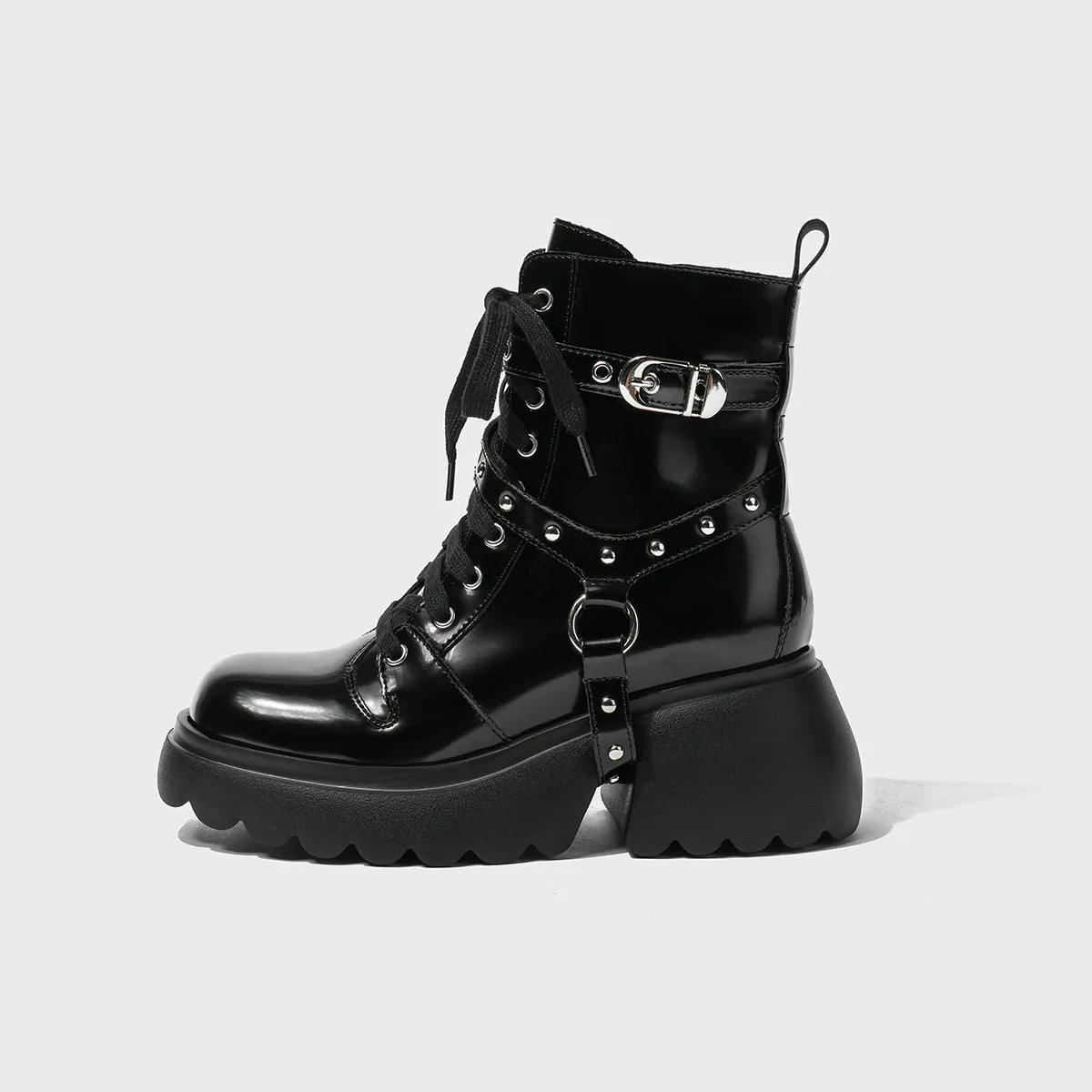 Uruila Rblvov Fancy Black Martin Boots