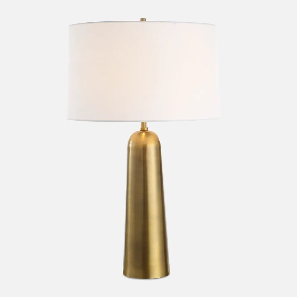 Uttermost Flinchem Antique Brass Finish Table Lamp