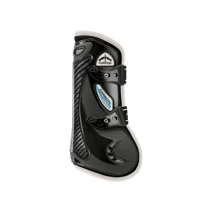 Veredus Carbon Gel Vento Tendon Boots - Horse - Black/Ivory