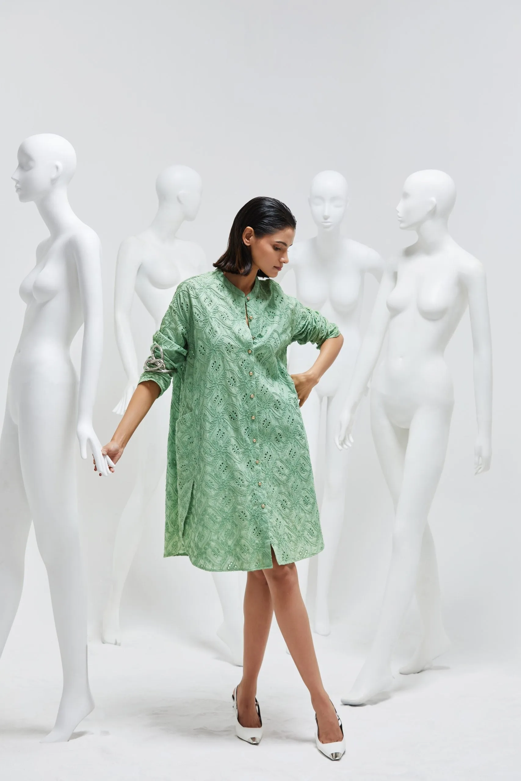VIELLA EMBROIDERED SHIRT