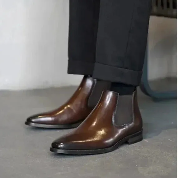 Vincent's Leather Boots