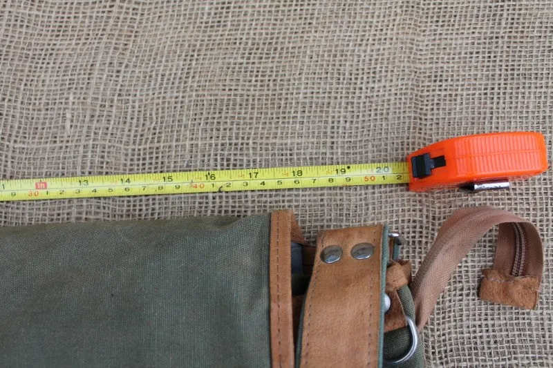 Vintage Relum Canvas And Leather Shoulder Bag. Rare XL Size.