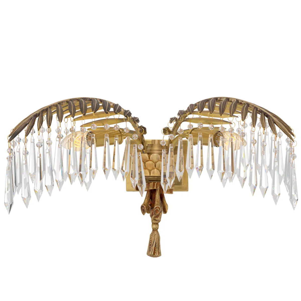 Wall Lamp Hildebrandt - Antique Brass Finish
