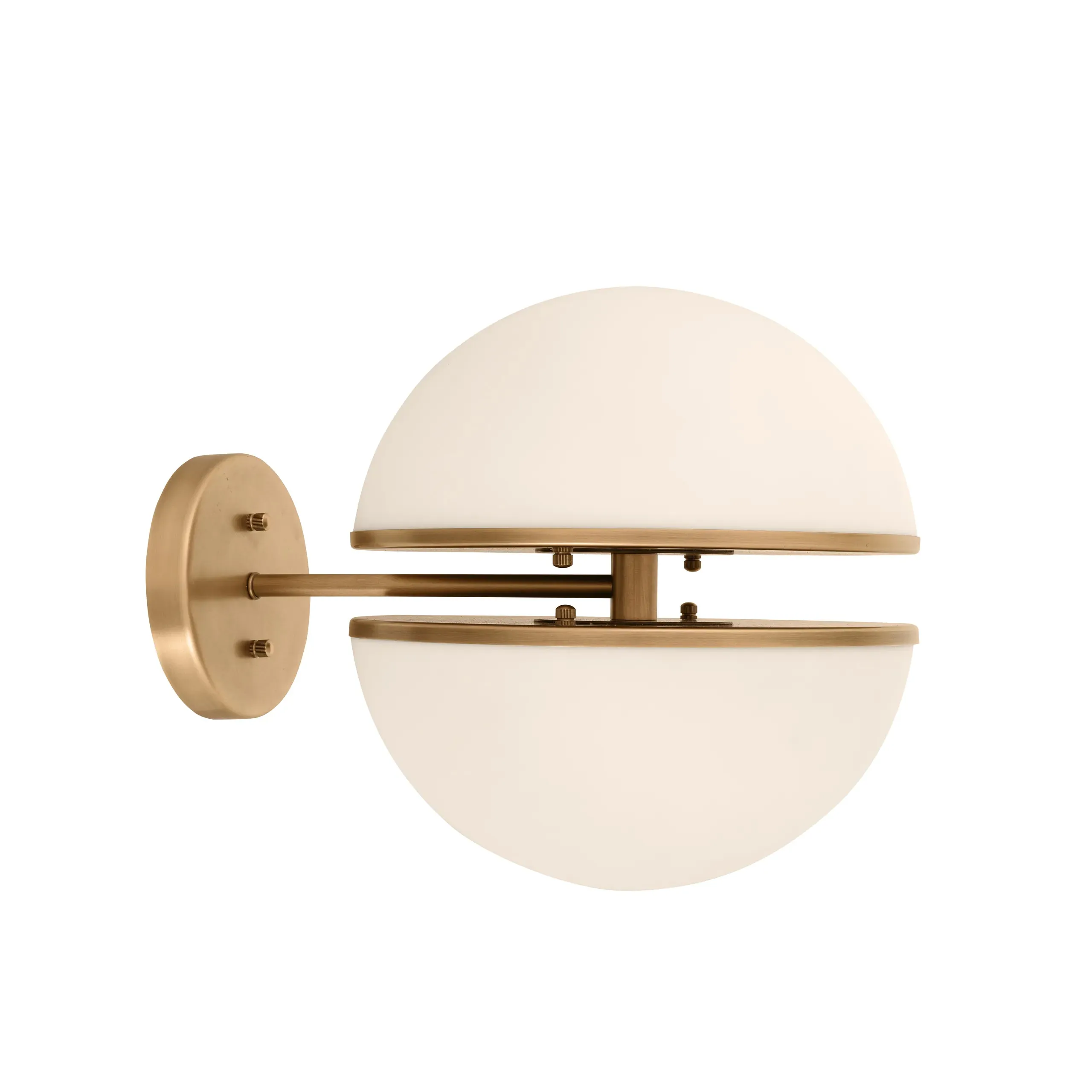 Wall Lamp Spiridon - Antique Brass Finish