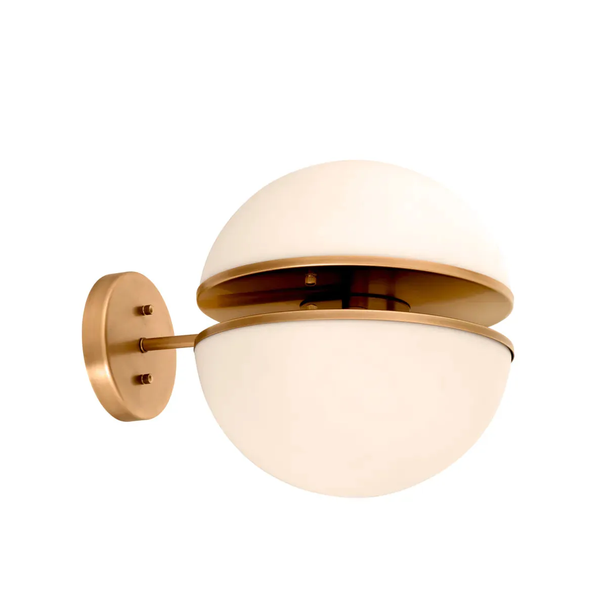 Wall Lamp Spiridon - Antique Brass Finish