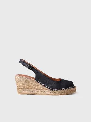 Wedge espadrilles peep toe style - CROACIA