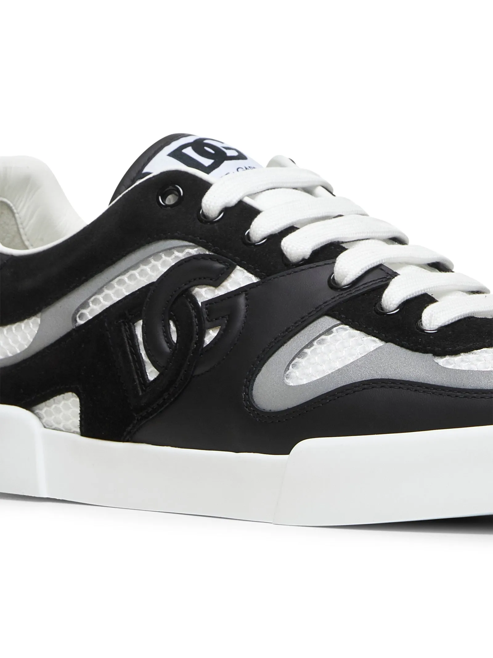 White and black Portofino Light sneakers