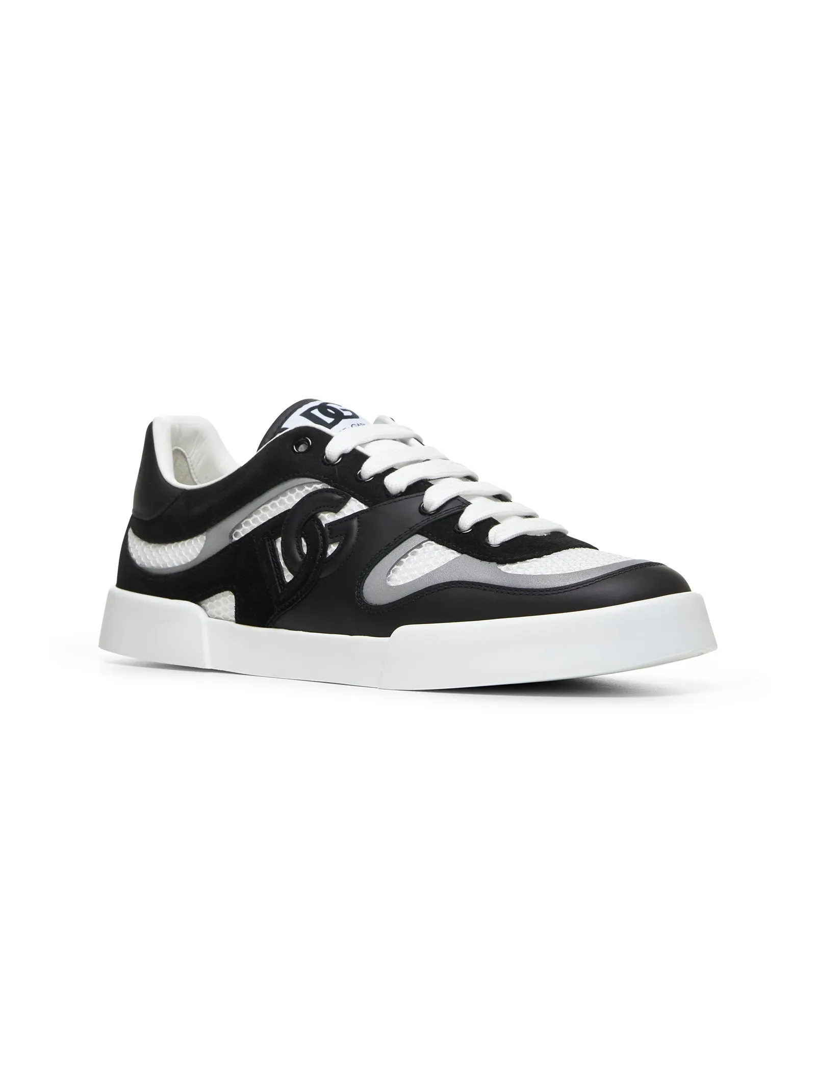 White and black Portofino Light sneakers