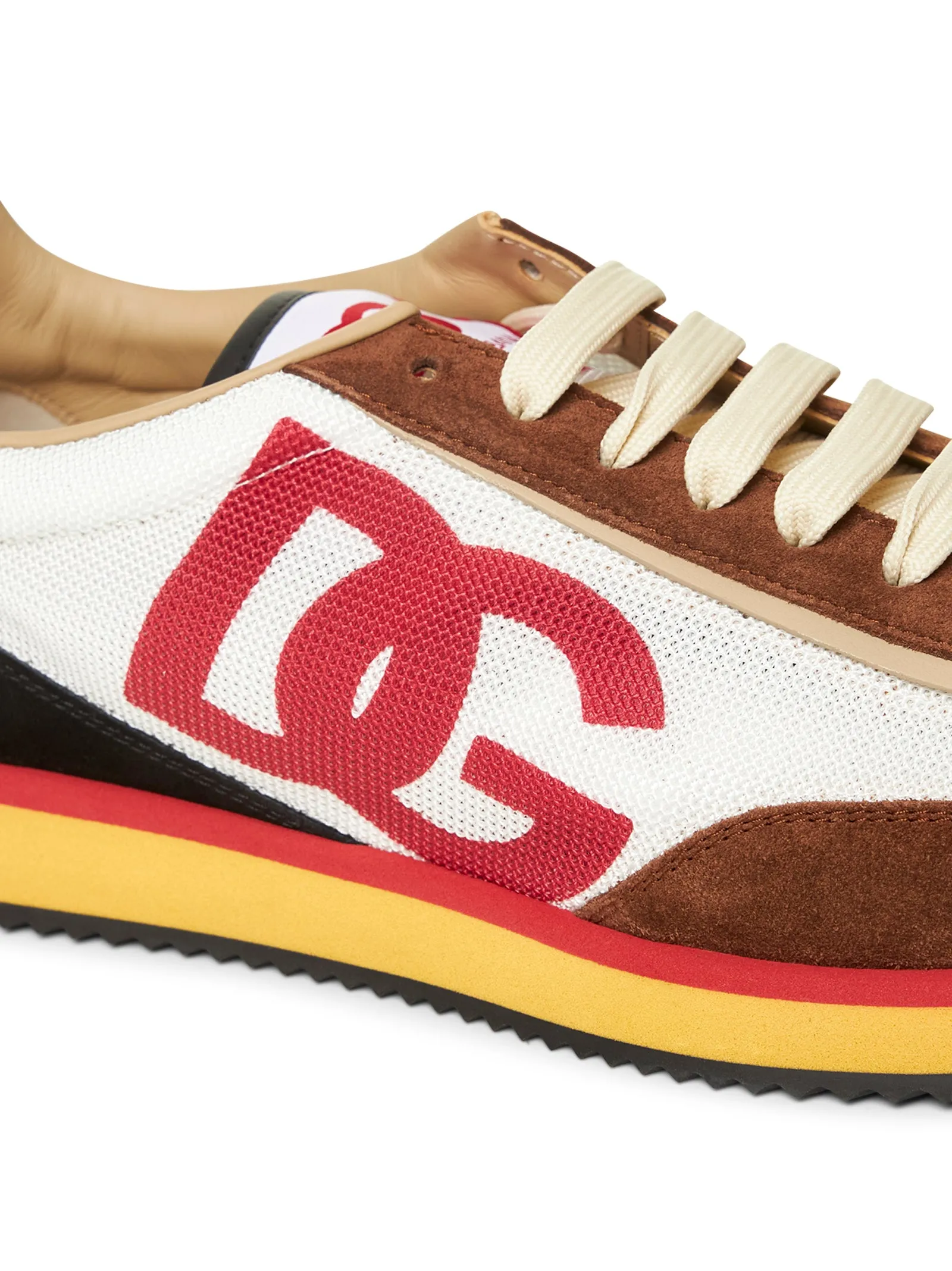 White DG CUSHION sneakers