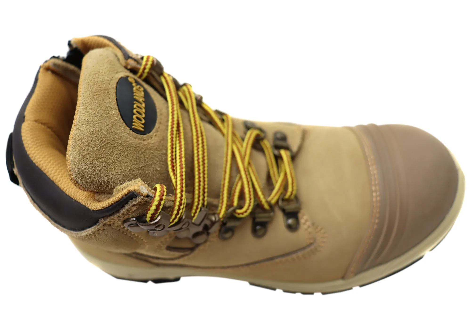 Woodlands New Darwin Womens Leather Steel Toe Work Boots