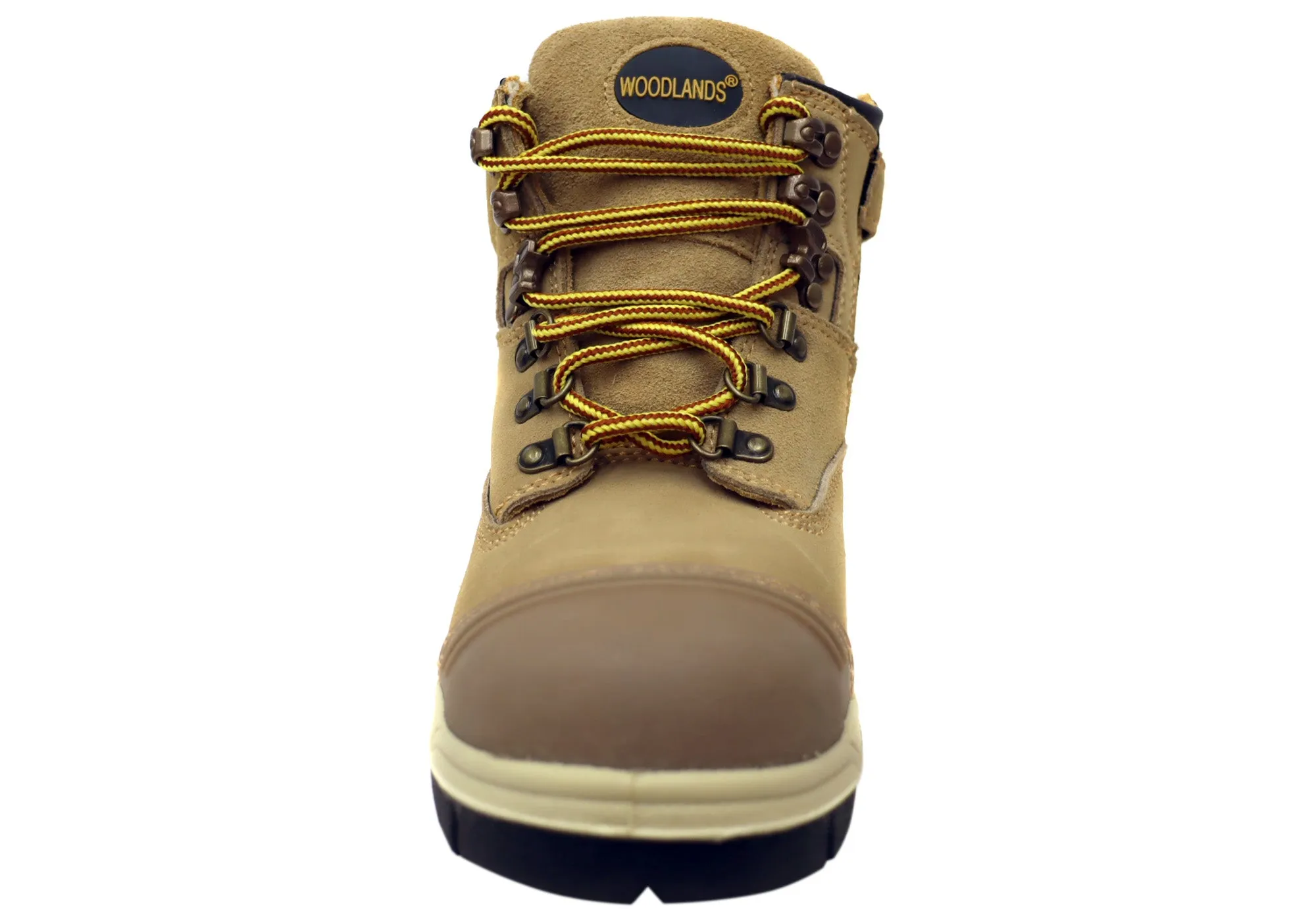 Woodlands New Darwin Womens Leather Steel Toe Work Boots