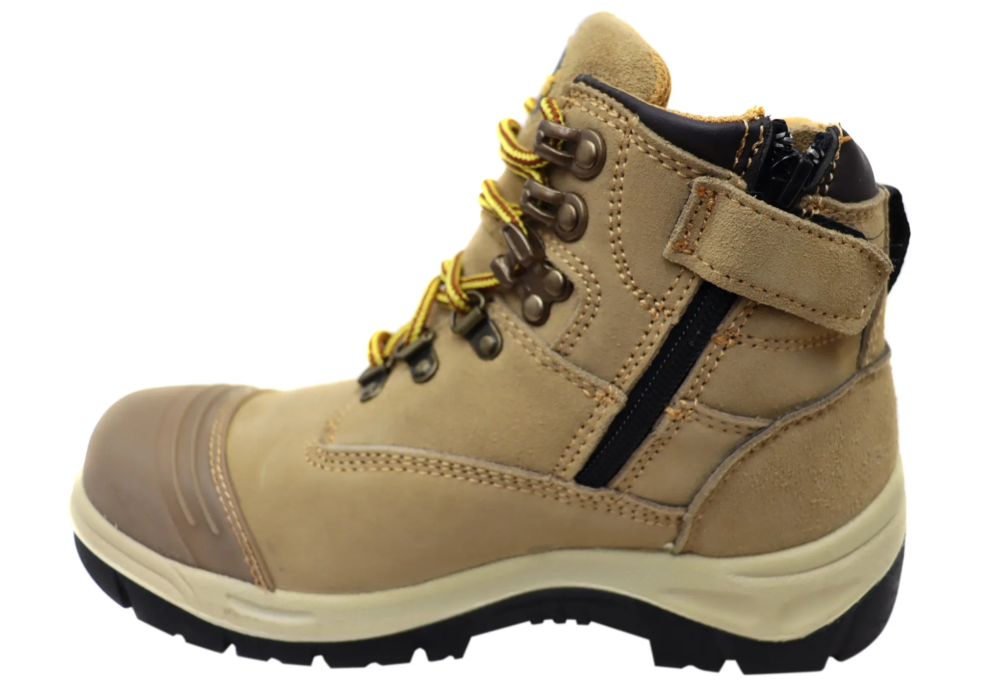Woodlands New Darwin Womens Leather Steel Toe Work Boots