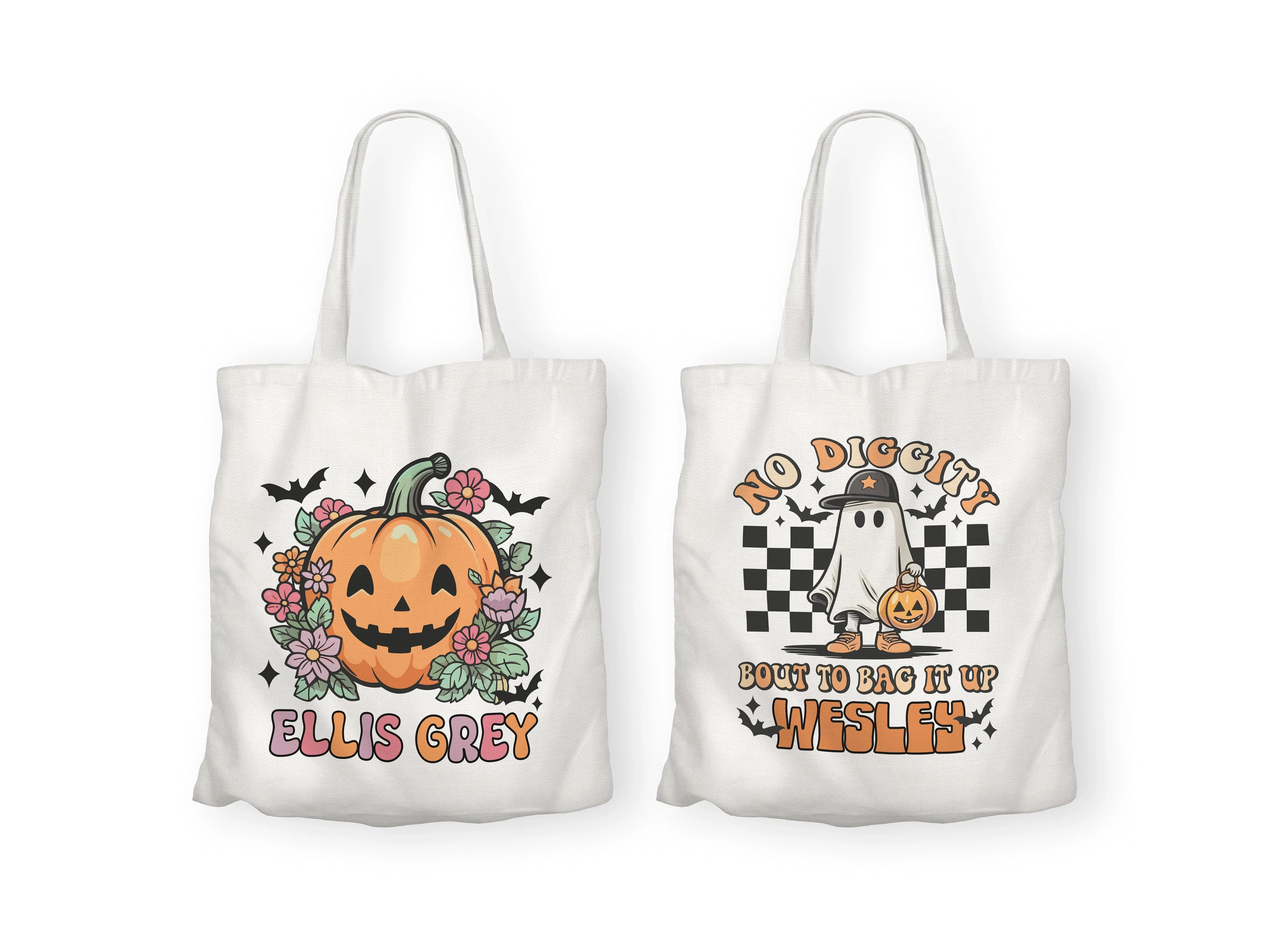 WS Custom Halloween Bag - Groovy Halloween
