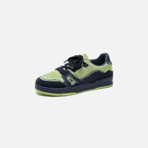 Y2K Retro Stitched Denim Shoes for the Perfect Fit